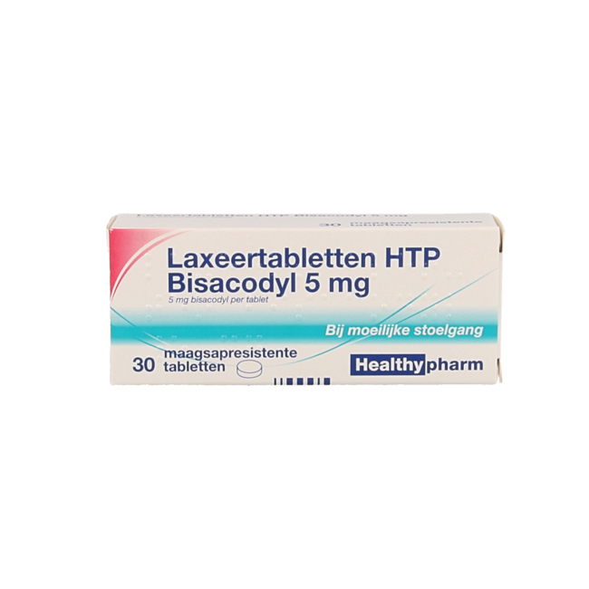 Healthypharm Laxatif bisacodyl 5 mg 30 comprimés