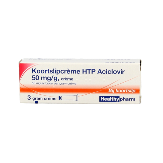 Crème contre l'herpès labial aciclovir 3 g
