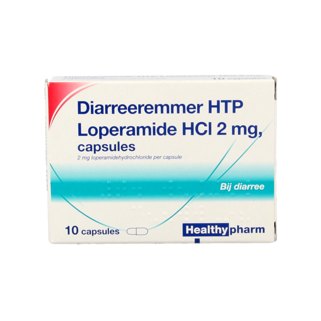 Loperamide 2mg diarreeremmer 10 Capsules