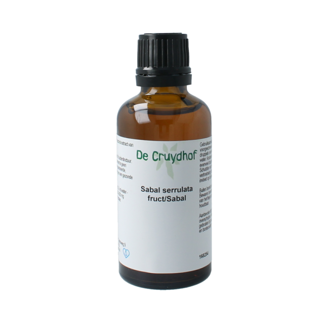 Cruydhof Sabal serrulata Fruchttinktur 50 Milliliter