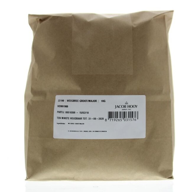 Jacob Hooy Plantain coupé grossièrement 1 kg