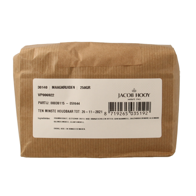 Jacob Hooy Tisane pour l'estomac 250 g