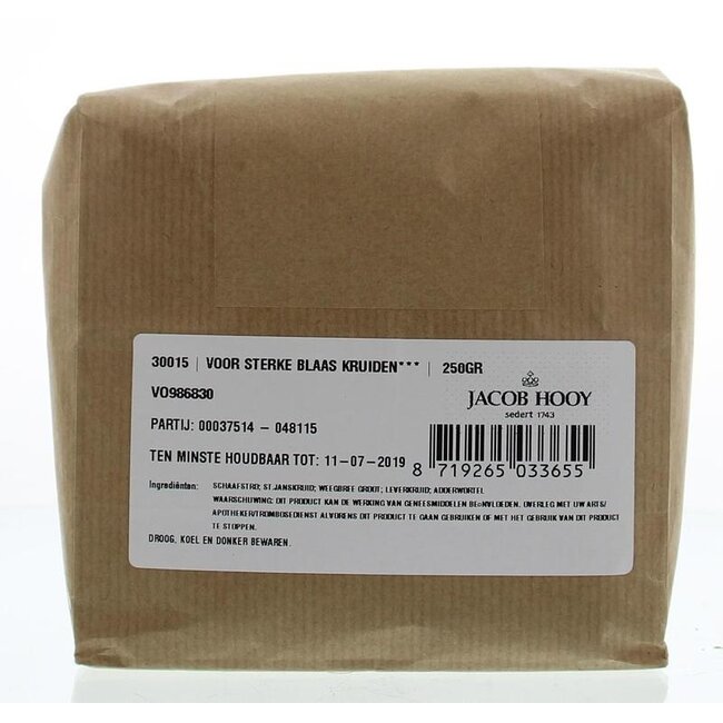 Jacob Hooy Voor sterke blaas kruiden 250 Gram