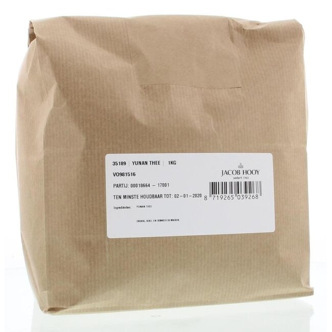 Jacob Hooy Yunnan Tea 1 Kilogram