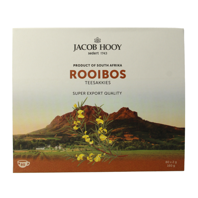 Tè Rooibos in Bustine, 80 Sacchetti