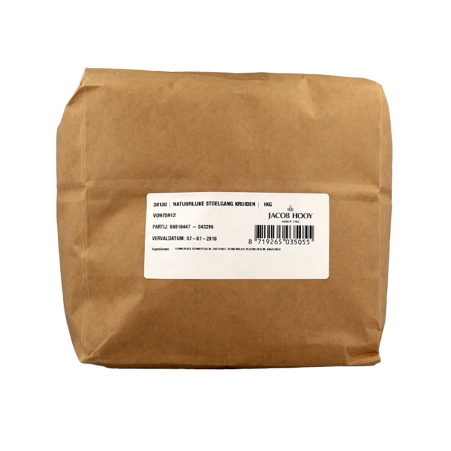Jacob Hooy Natural Bowel Movement Herbs 1 Kilogram