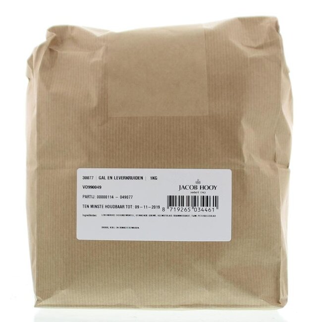 Jacob Hooy Bile and Liver Herbs 1 Kilogram
