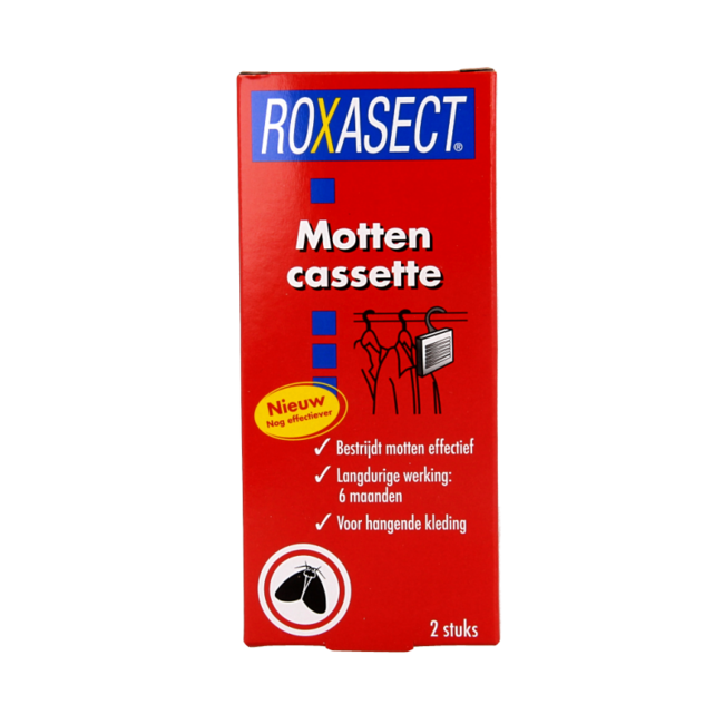 Roxasect Cassette Anti-Mites 2 Pièces