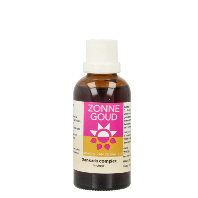 Zonnegoud Sanicula complex 50 Millilitri