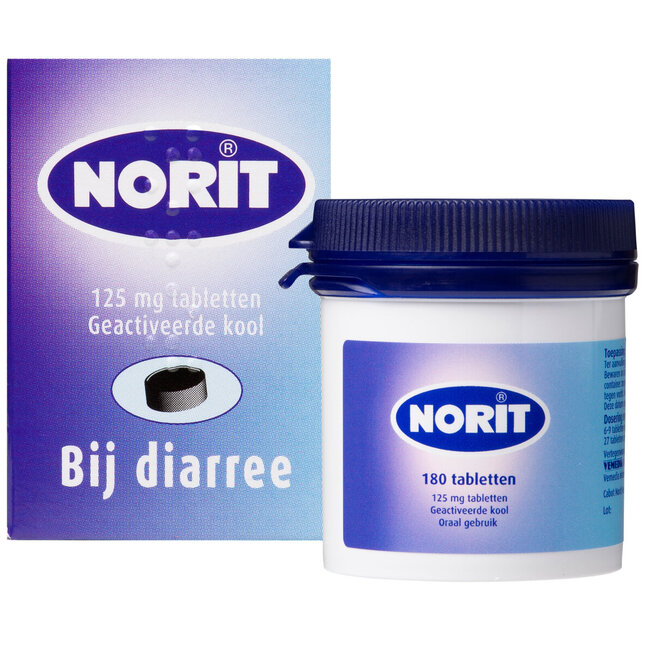 Norit 125 mg 180 Tabletten