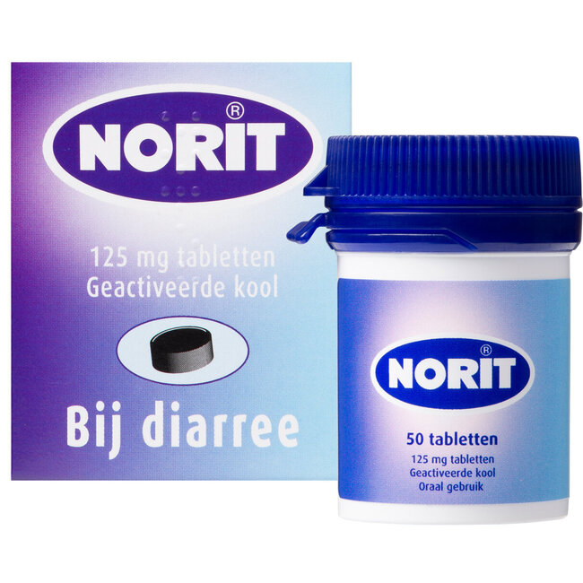 Norit 125mg 50 Compresse
