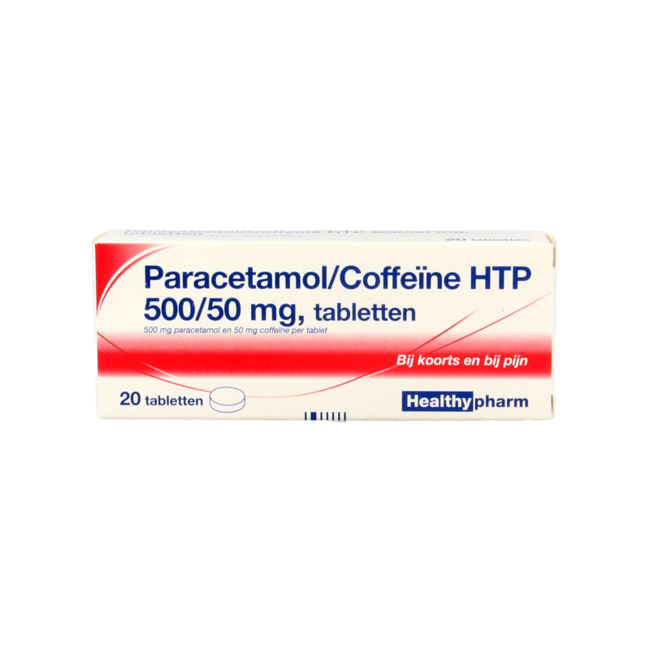 Paracetamol 500mg coffeine 20 Tabletten