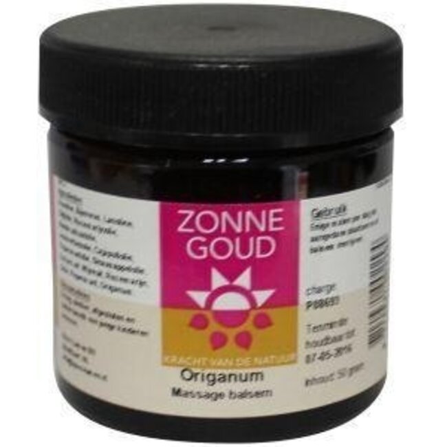 Zonnegoud Baume à l'Origan 50 Millilitres