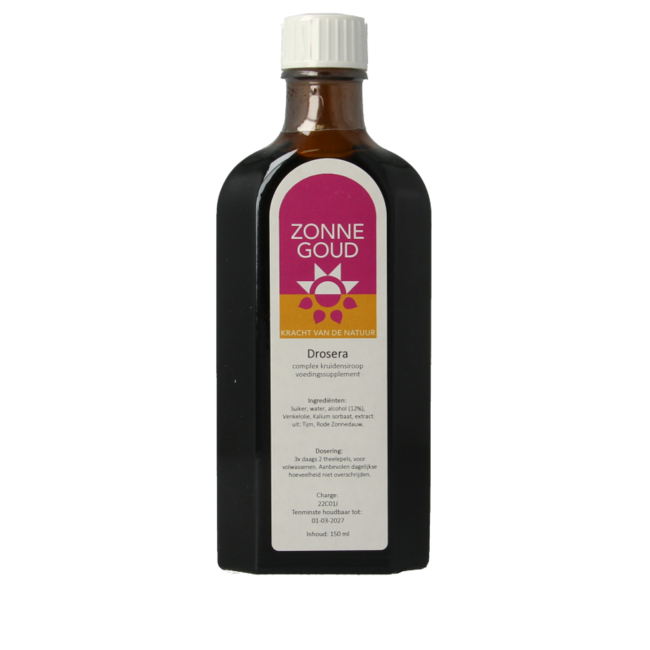 Sciroppo Zonnegoud Drosera 150 Millilitri