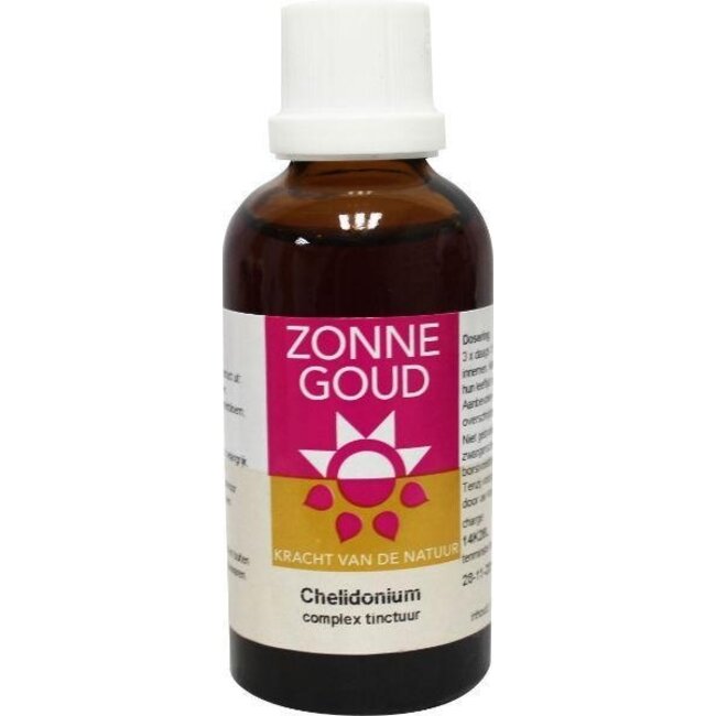Zonnegoud Chelidonium complex 50 mililitros