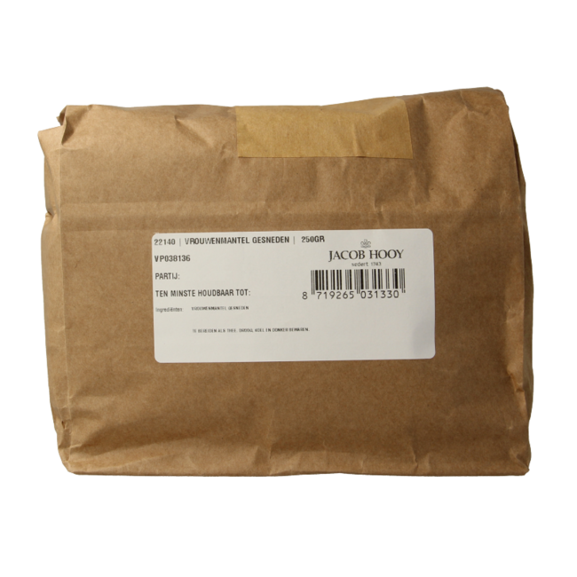 Jacob Hooy Alquemila cortada 250 gramos