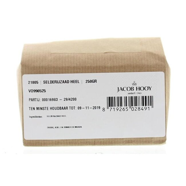 Jacob Hooy Selderij zaad 250 Gram