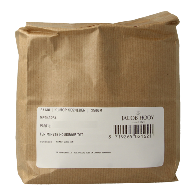 Jacob Hooy Klimop gesneden 250 Gram