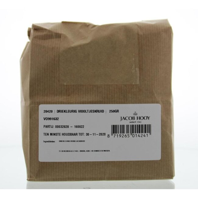 Jacob Hooy Dreifarbiges Stiefmütterchenkraut 250 Gramm