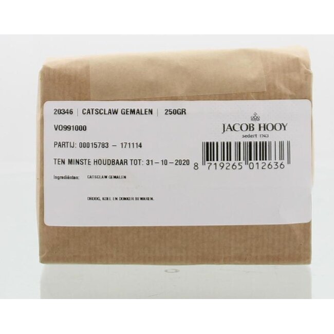 Jacob Hooy Uña de gato molida 250 g
