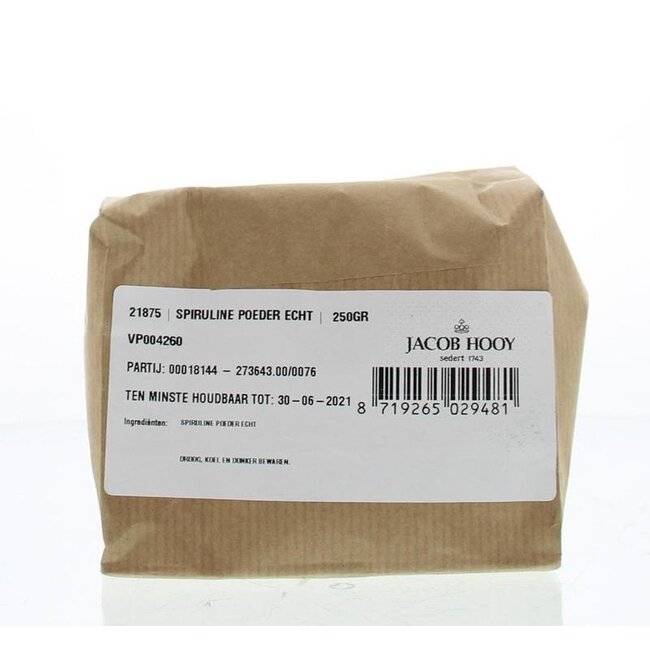 Jacob Hooy Spirulina poeder 250 Gram