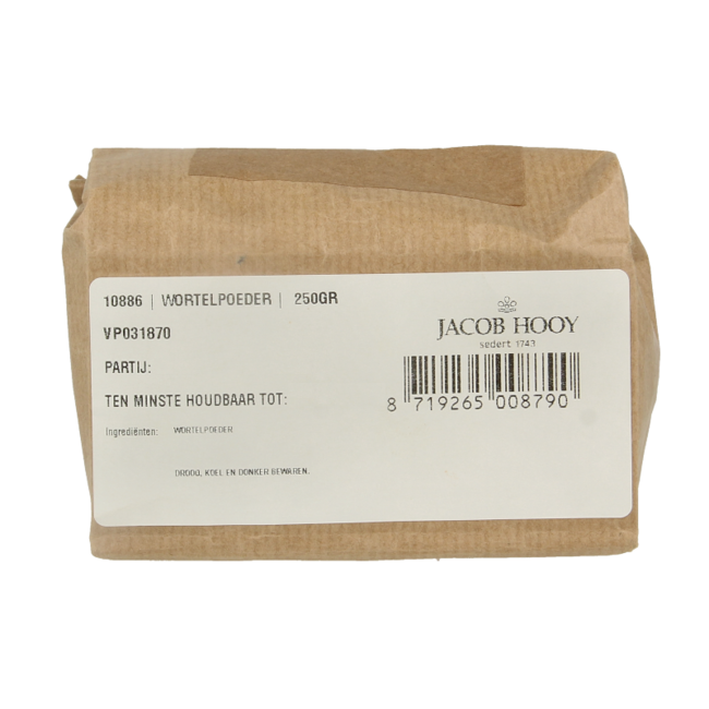 Jacob Hooy Poudre de carotte 250 grammes