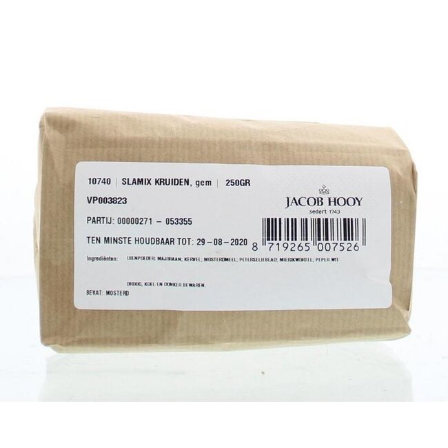 Jacob Hooy Mélange d'épices pour salade moulu 250 g