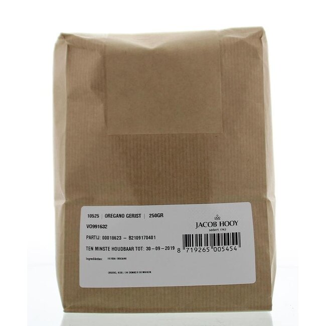Jacob Hooy Origano Tritato 250 Grammi