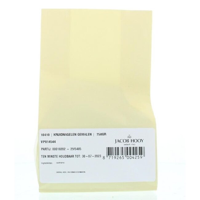 Jacob Hooy Clous de girofle moulus 250 g