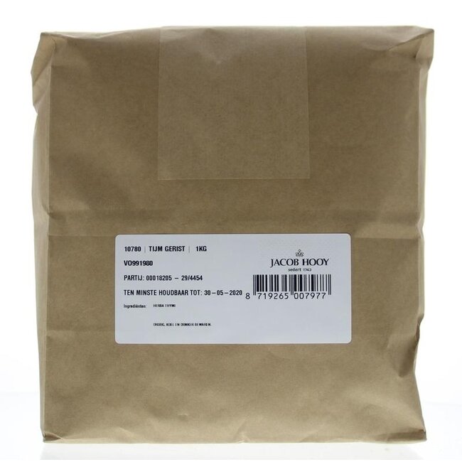 Jacob Hooy Tomillo deshojado 1 kg