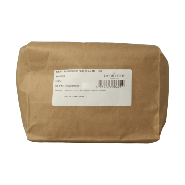 Jacob Hooy Rommelkruid rouge 1 Kilogramme