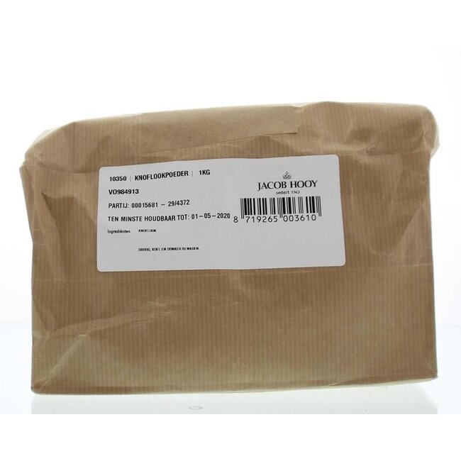 Jacob Hooy Ail en poudre 1 kg