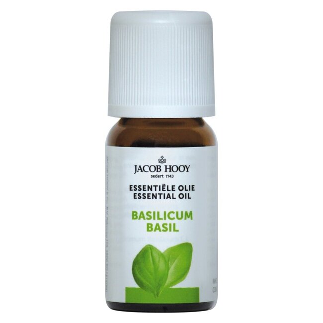 Jacob Hooy Huile essentielle de basilic 10 ml