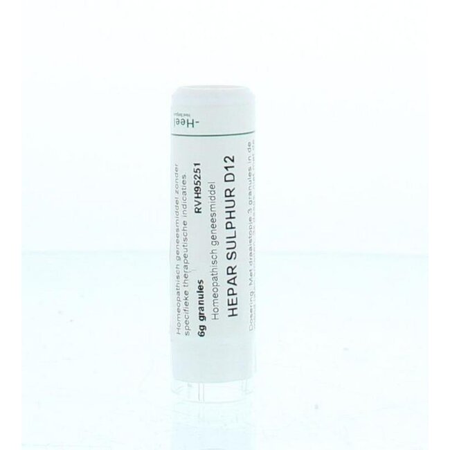 Homeoden Heel Hepar sulphur D12 6 Grammi