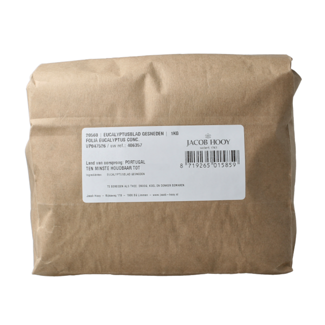 Jacob Hooy Cut Eucalyptus Leaf 1kg