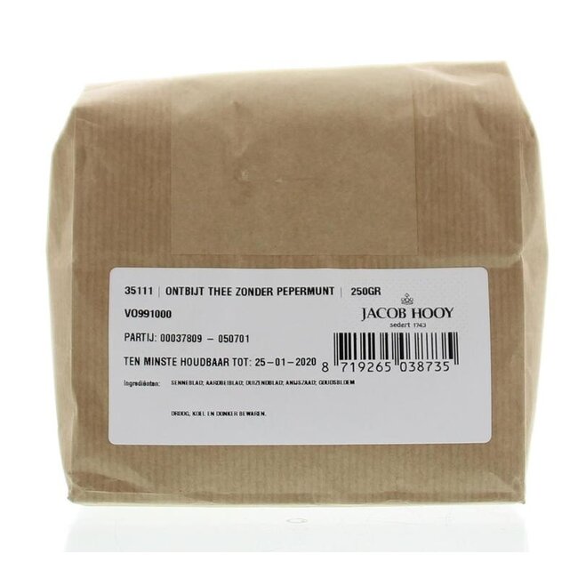 Jacob Hooy Ontbijtthee zonder pepermunt 250 Gram