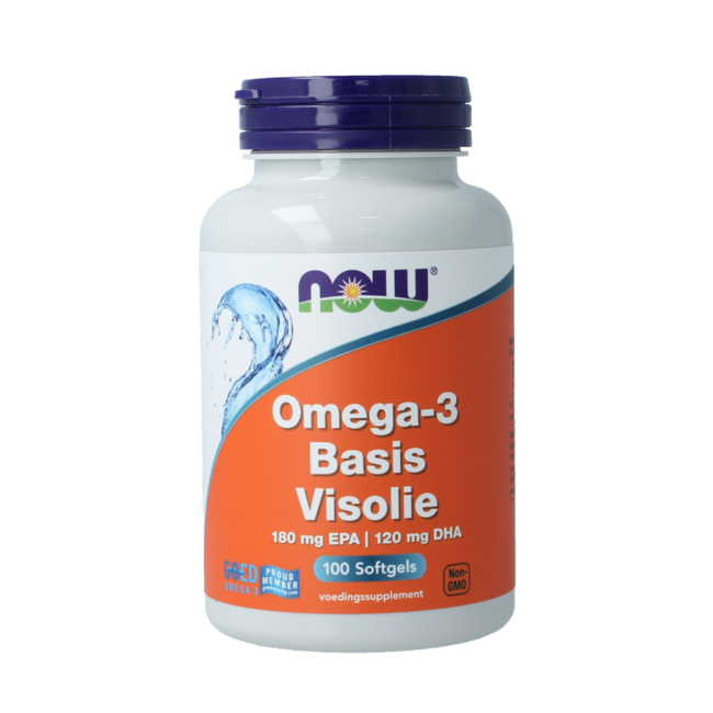 Omega-3 Basic Fish Oil 180mg EPA 120mg DHA 100 Softgels