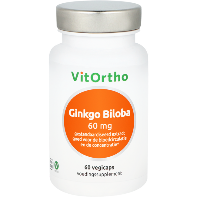 VitOrtho Ginkgo Biloba dawniej focusform 60 Kapsułek wegetariańskich
