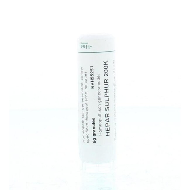 Homeoden Heel Hepar sulphur 200K 6 Gram