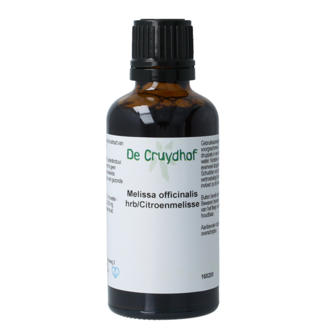 Cruydhof Melissa officinalis Kraut / Zitronenmelisse Tinktur 50 Milliliter