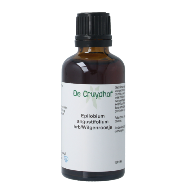 Cruydhof Epilobium angustifolium / Schmalblättriges Weidenröschen Tinktur 50 Milliliter