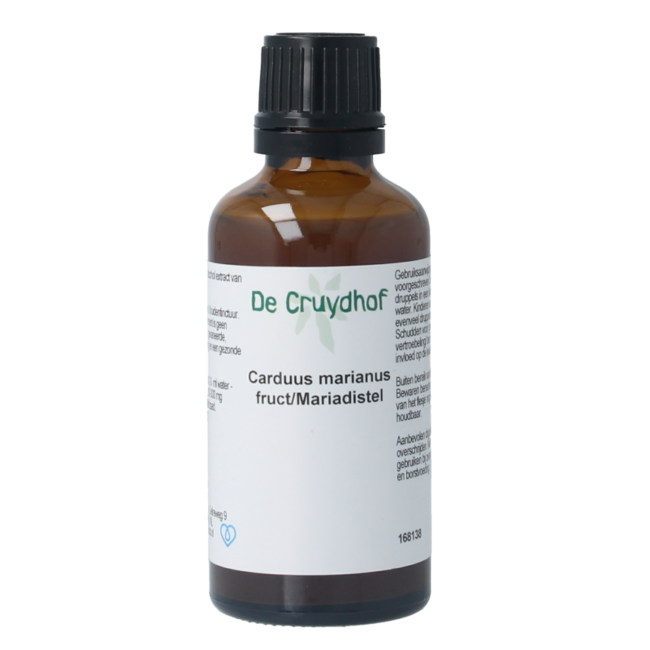 Cruydhof Carduus marianus fructus / tintura de cardo mariano 50 ml