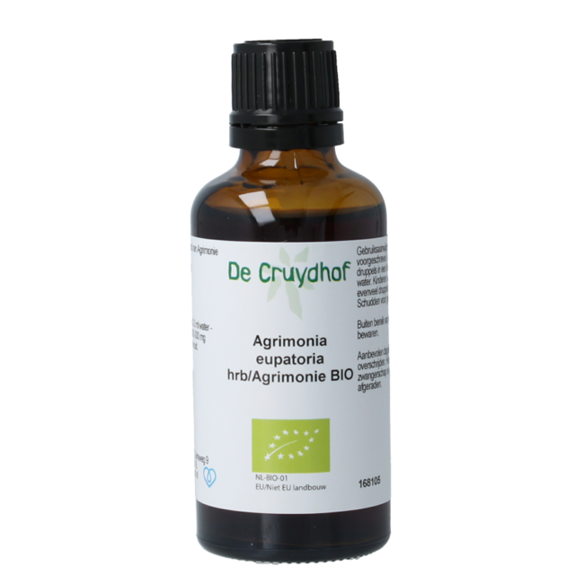 Cruydhof Agrimonia eupatoria hrb tinctuur bio 50 Milliliter