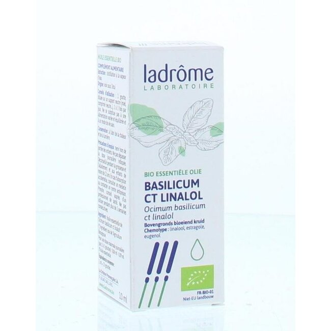 Ladrome Basilicum olie bio 10 Milliliter