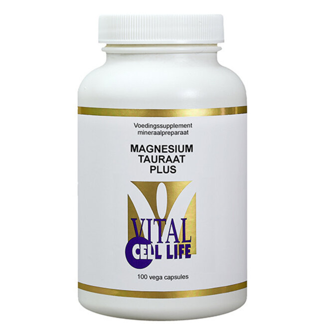Vital Cell Life Magnesium tauraat plus B6 100 Capsules