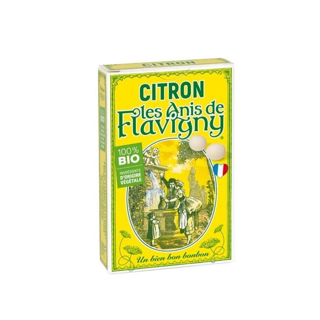 Anis de Flavigny Pastilles à l'anis citron bio 40 g