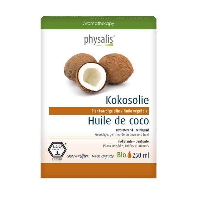 Physalis Aceite de coco bio 250 ml