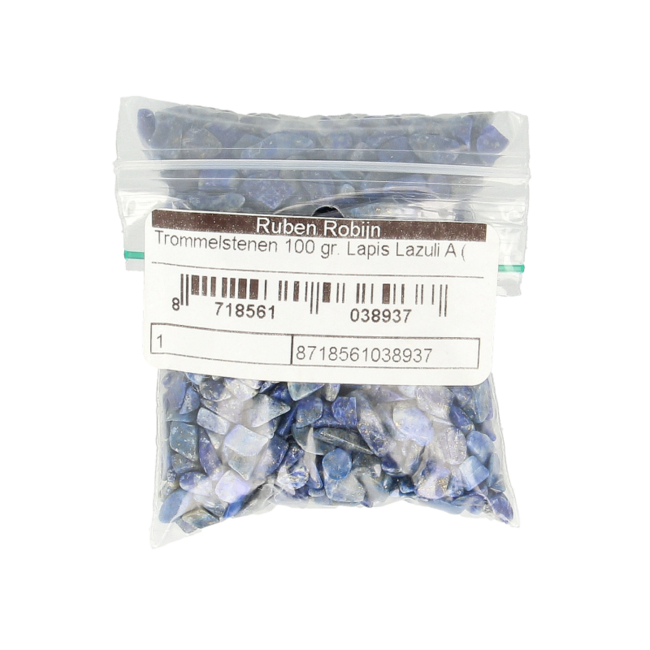 Ruben Robijn Pierres roulées lapis-lazuli A taille 1 100 grammes