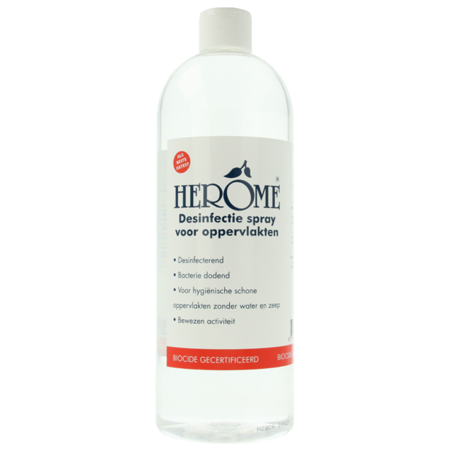 Herome Direct desinfect navulling met klepdop 1 Liter