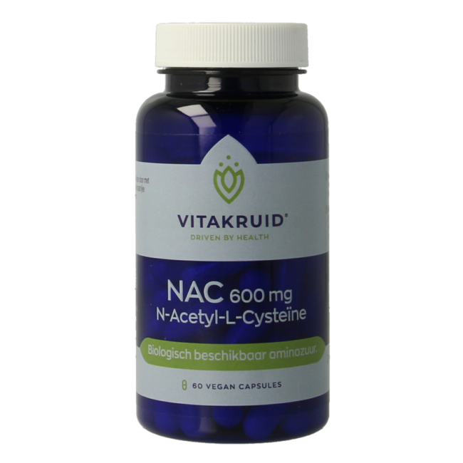 NAC 600 mg N-Acetyl-L-Cystein 60 Vegetarische Kapseln